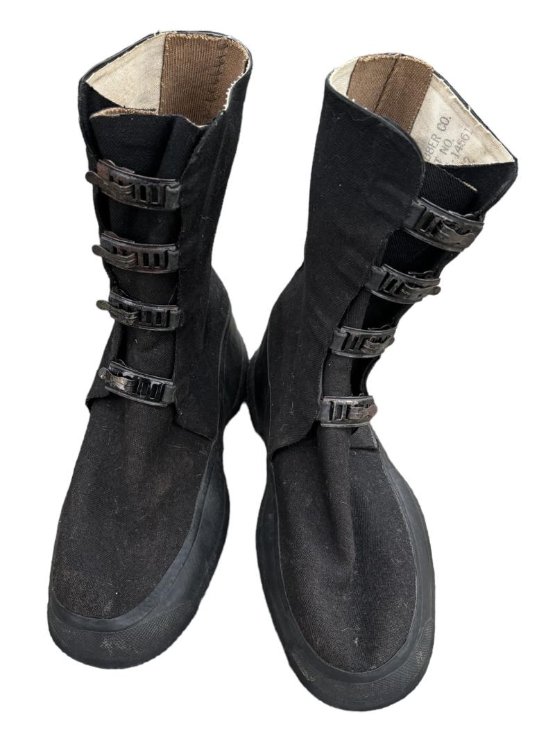US WW2 rubber winter over Boots