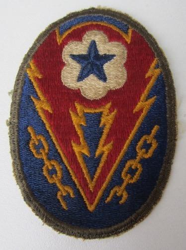US WW2 Cloth Badge 