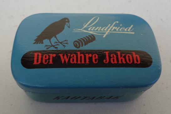German Chewing Tabacco Can