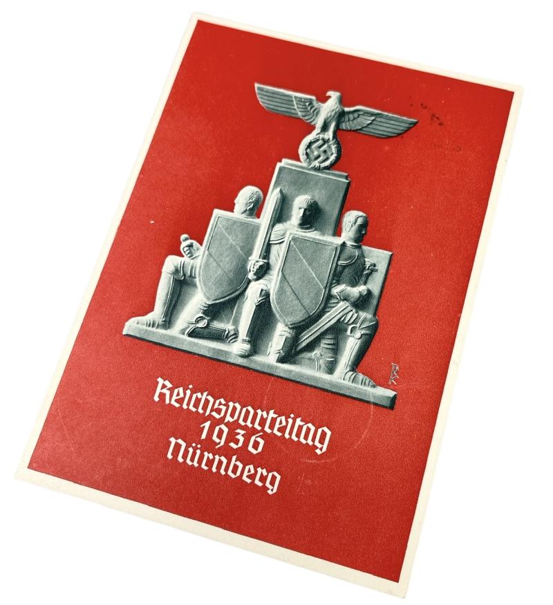 Third Reich Postcard Reichspartijtag Nürnberg 1936