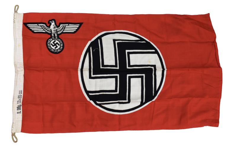 Rare small size Reichs Dienst Fahne (State Flag)