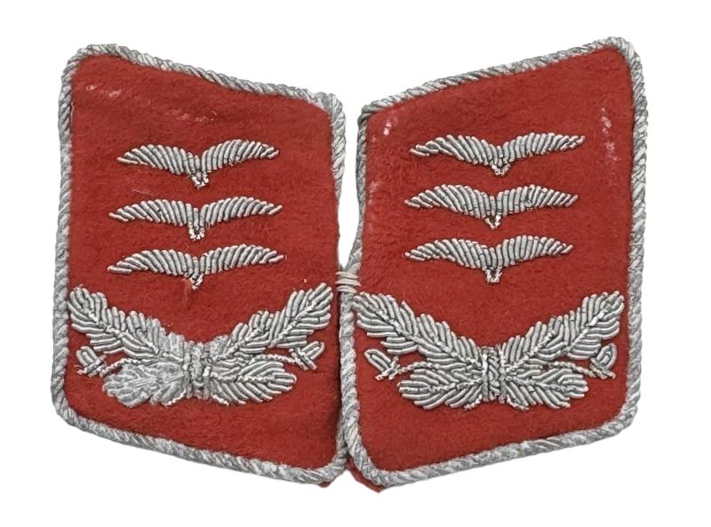 Luftwaffe Flak Officers Collar Tabs