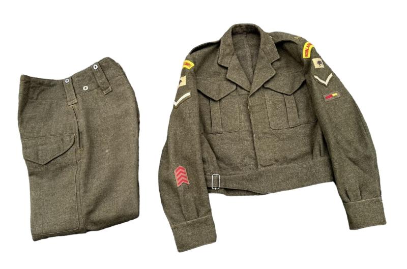 Canadian WW2 Battle Dress British RAC used