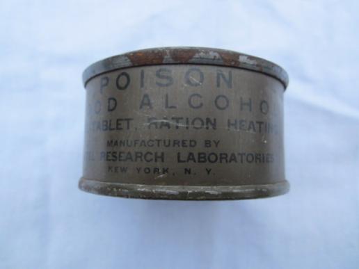 US WW2 Cooking Gel 