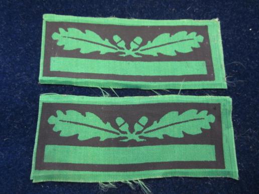Wehrmacht/SS Rank Insignia for camo tunic`s