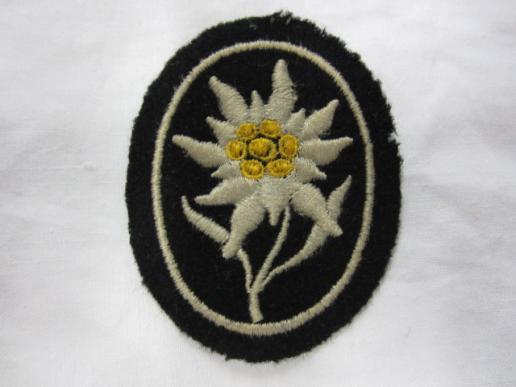 Waffen SS Gebirgsjager Sleeve Edelweiss