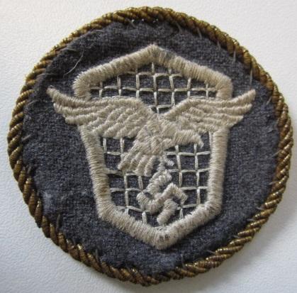 Luftwaffe Cloth Drivers Badge NCO 
