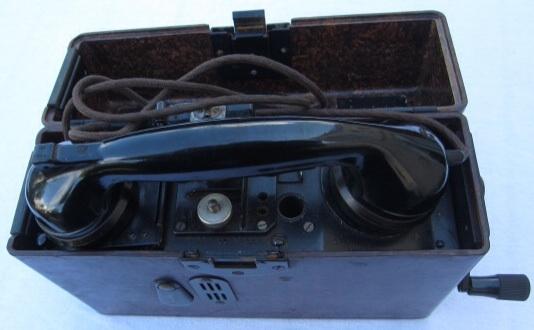Kriegs Marine Costal Artillery Fieldphone