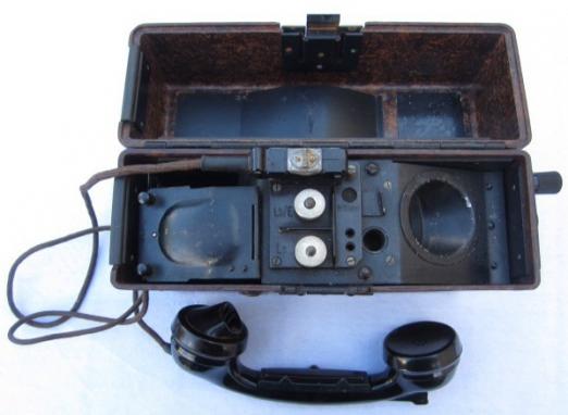 Kriegs Marine Costal Artillery Fieldphone