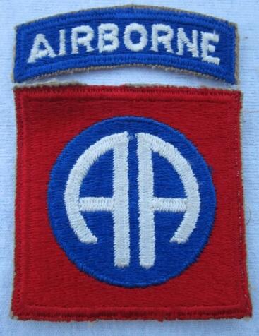 US WW2 82e Airborne Patch