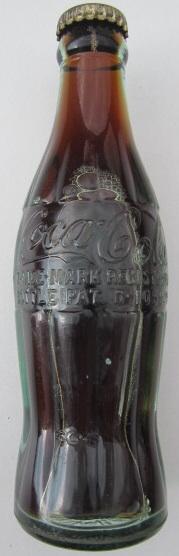 US WW2 Coca Cola Bottle with Contents