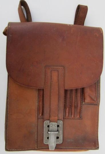 Wehrmacht Light Brown Leather Mapcase