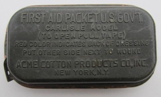 US WW2 Plastic First Aid Kit