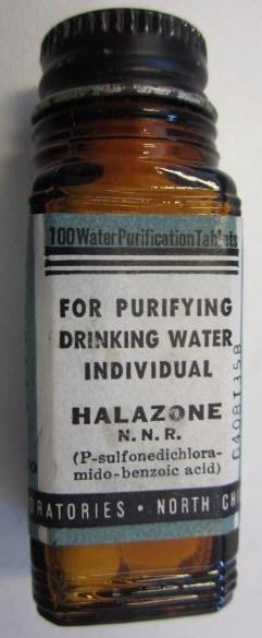 US WW2 Water Purification Tablets 