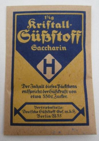 Wehrmacht Packaging Sweetener 