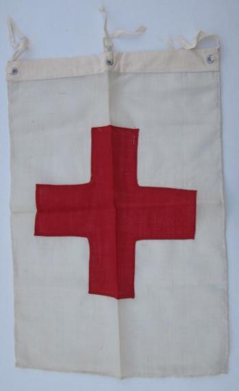 Wehrmacht Medical Post Flag