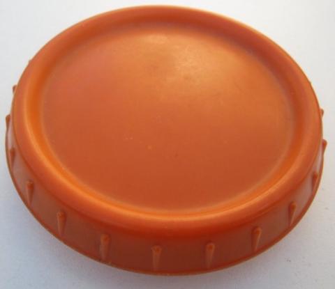 Wehrmacht Orange Bakelite Butter Container