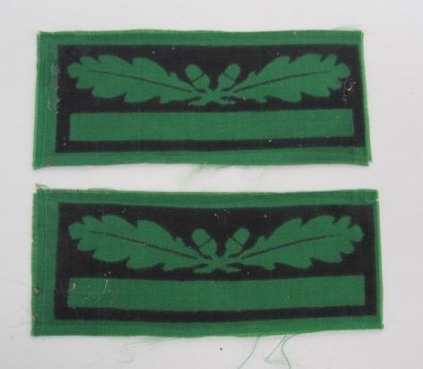 WaffenSS/Wehrmacht Camo tunic Rank Insignia 