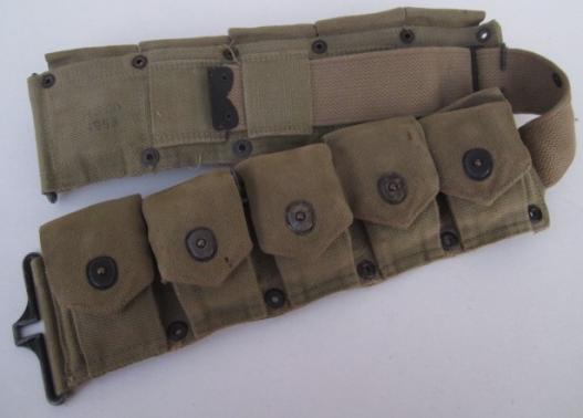 US WW2 M1 Garand Ammo Belt