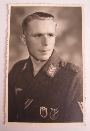 Photograph Luftwaffe Flak Soldier