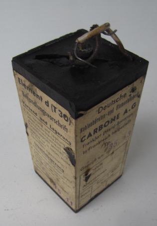 Battery for Wehrmacht the Fieldphone FF33
