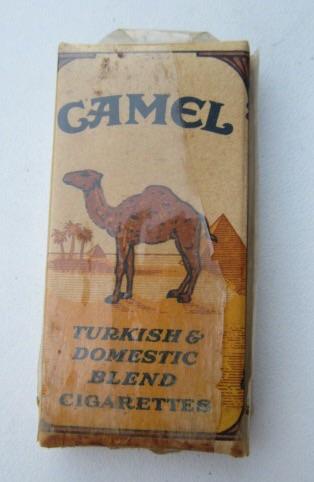 US WW2 Camel Cigarette K Ration Package 
