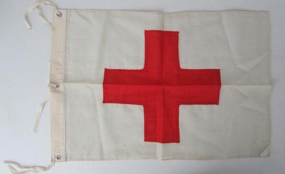 Wehrmacht Medical Post Flag 