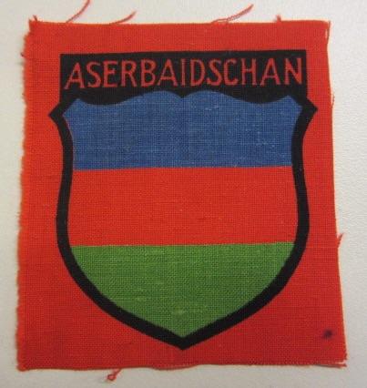 Aserbaidschan printed Volunteer Armshield 