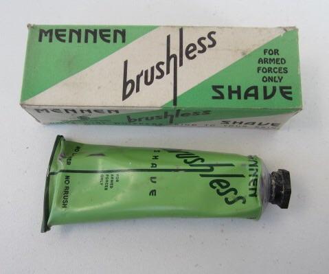 US WW2 Mennen Brushless Shaving Cream