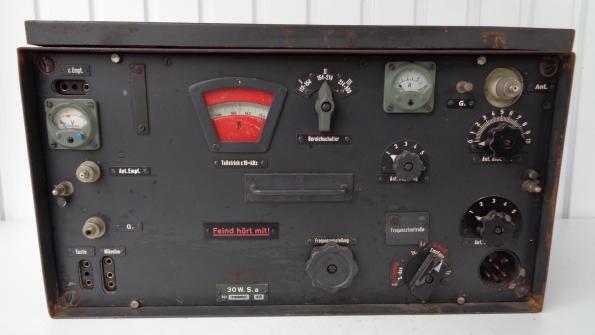 Wehrmacht 30 Watt Transmitter 30 W.S.a