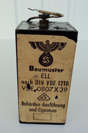Battery for Wehrmacht the Fieldphone FF33