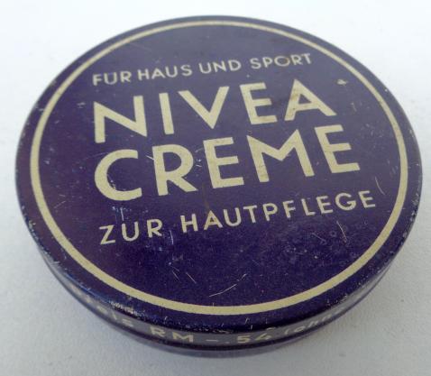 World War 2 Metal Nivea Can