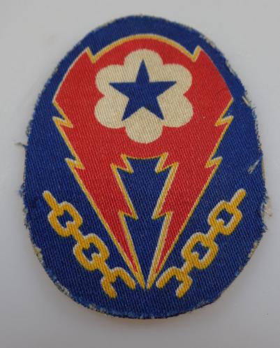 US WW2 Cloth Badge 