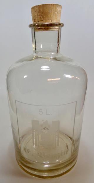 DRK glas 5 liter Benzin Bottle