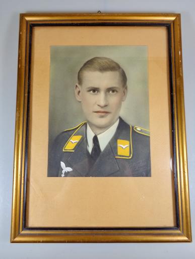 Luftwaffe framed Portrait Photograph