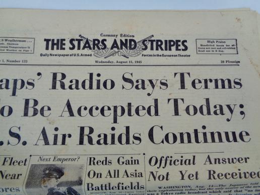 US WW2 newspaper The Stars and Stripes