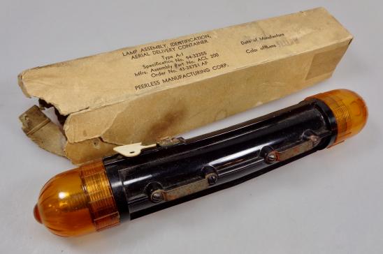 US WW2 Airborne Drop Container Identification Light