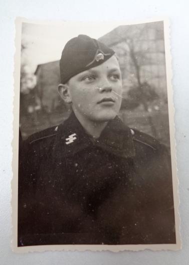 WaffenSS Portrait Photograph 