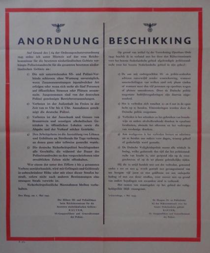 Wehrmacht Announcement Poster