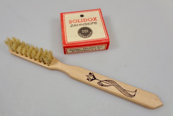 Wehrmacht Tooth Paste and Tooth Brush
