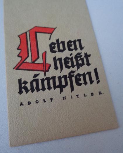 Third Reich Book Sheet Shelf