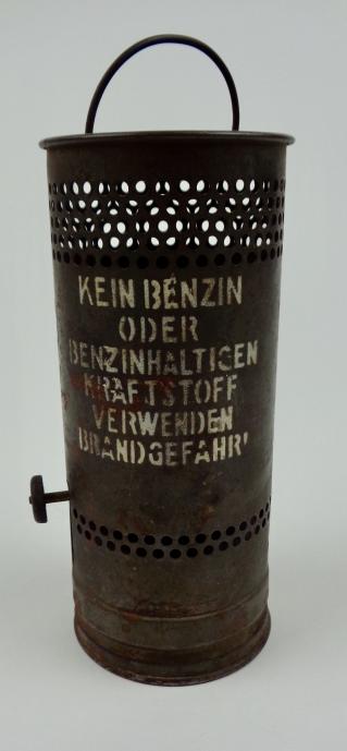 Wehrmacht vehicle Battery heating stove