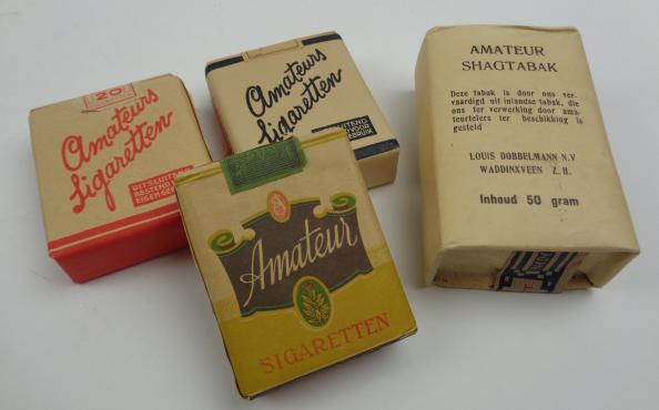 Imcs Militaria 3 Dutch Packages Cigarettes And One Tabacco