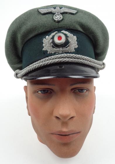 Wehrmacht Pioneer Officers visor cap