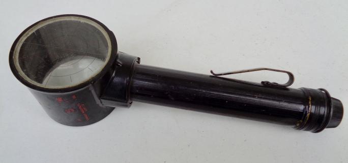 British WW2 Illuminated Magnified Map reading Glass