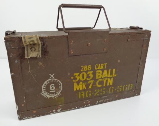 British WW2 303 Ammo Box