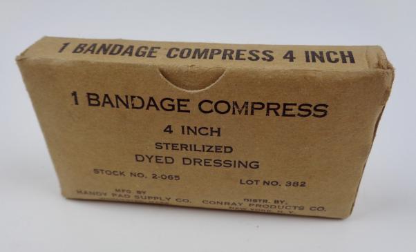 US WW2 Bandage Compress