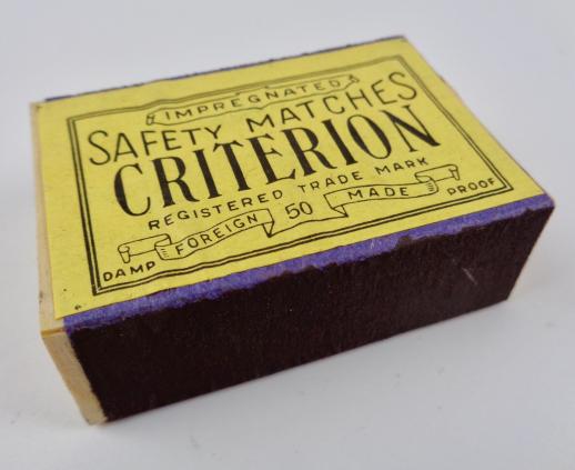 Canadian WW2 Matchbox