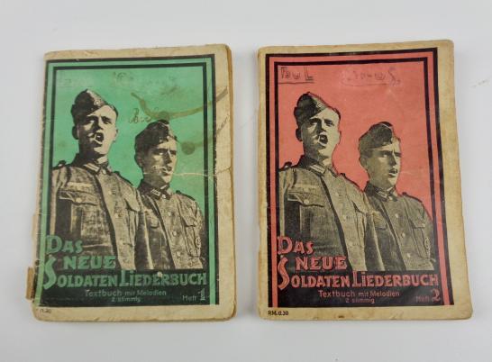 2 Wehrmacht Marching song BookletS