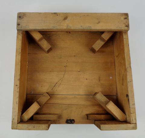 Wehrmacht wooden Teller Mine 42 Transport Case